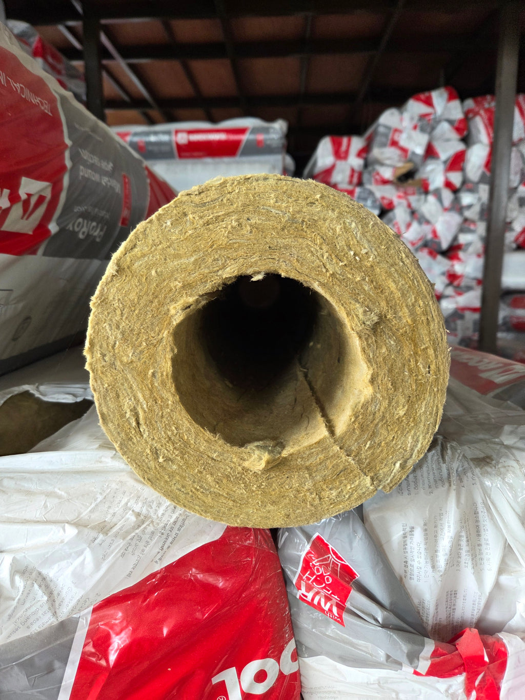 Mineral Wool Sectional Pipe Insulation